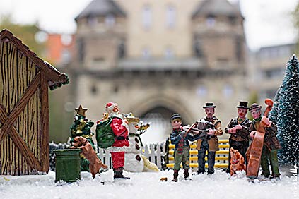 Musiker auf dem Chlodwigplatz