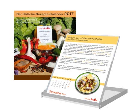 Kölscher Rezeptekalender 2017